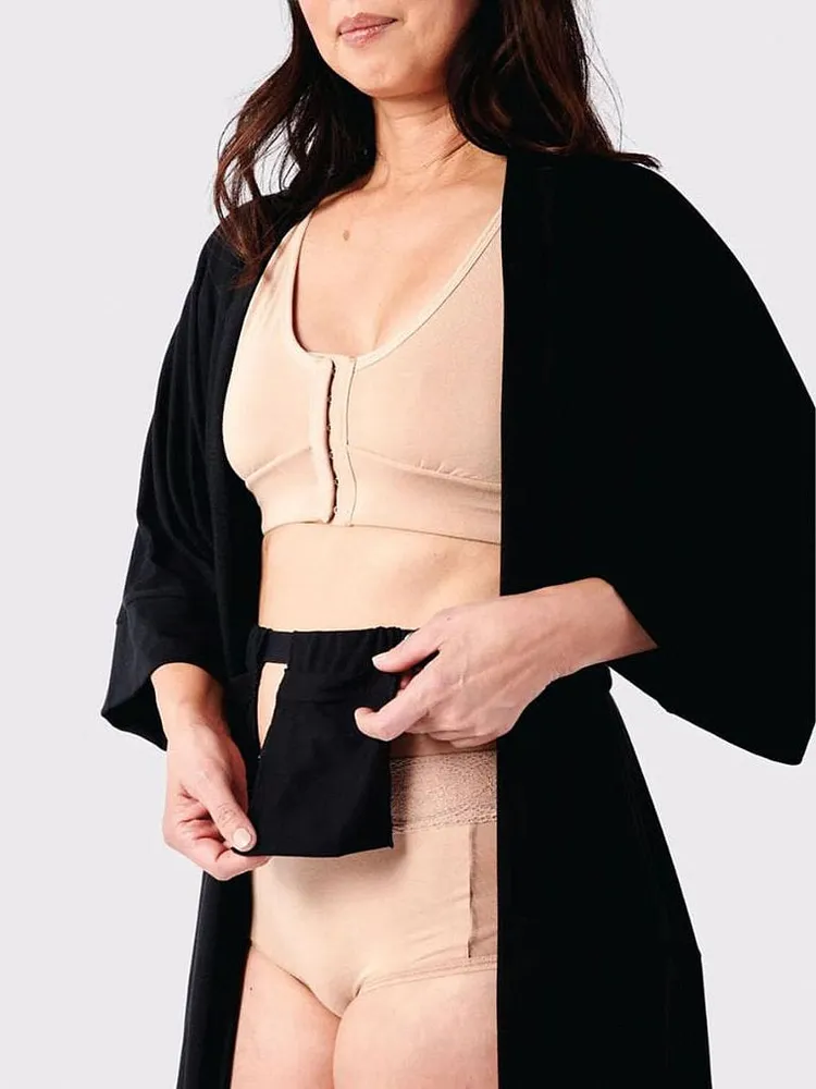 Miena Robe with Drain Management Belt