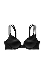 Bombshell Add-2-Cups Stardust Embroidery Push-Up Bra