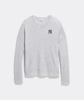 Women's New York Yankees Cashmere Crewneck