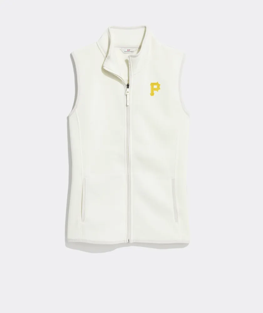 Women's Pittsburgh Pirates Mountain Sweater Fleece Vest