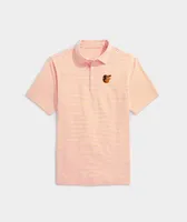 Baltimore Orioles Bradley Stripe Sankaty Polo