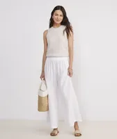 Wide Leg Linen Pant