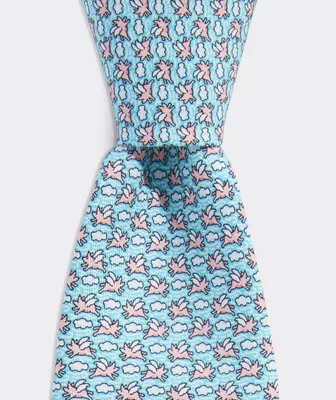 Boys' Micro When Pigs Fly Printed Tie