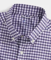 Clemson University On-The-Go brrrº Gingham Shirt