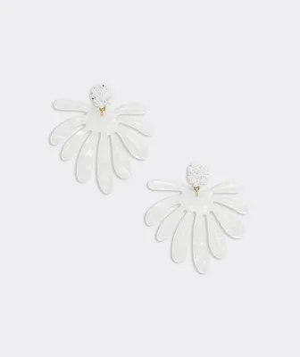 Cay Floral Statement Earrings