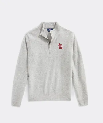 St. Louis Cardinals Cat Cay Cashmere Quarter-Zip