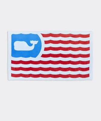 Waving Flag Terry Towel