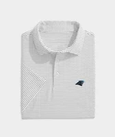 Carolina Panthers Bradley Stripe Sankaty Polo