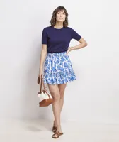 Floral Smocked Skirt