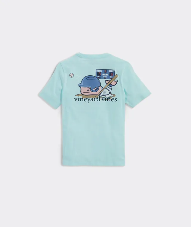 Vineyard Vines Watermelon Whale Pocket Short Sleeve T-Shirt