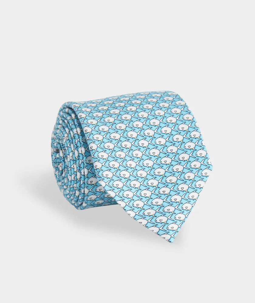 Permit Chaser Printed Tie