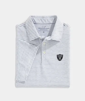 Las Vegas Raiders Winstead Stripe Sankaty Polo