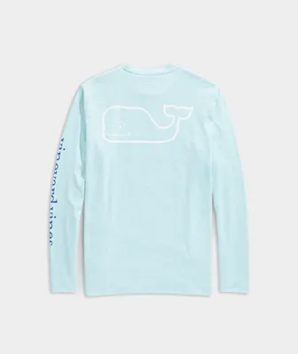 Whale Logo Long-Sleeve Harbor Performance Tee