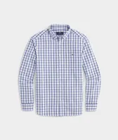 Stretch Poplin Tattersall Shirt