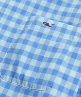 On-The-Go Lightweight Gingham Shirt