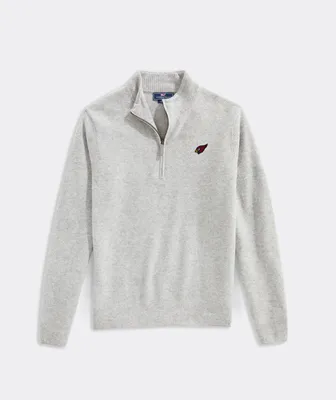 Arizona Cardinals Cat Cay Cashmere Quarter-Zip