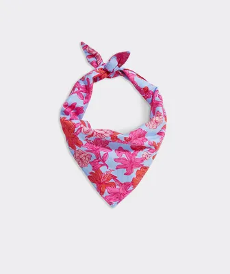 Kentucky Derby Roses & Posies Dog Bandana