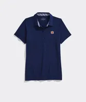 Women's Auburn University Short-Sleeve Pique Polo