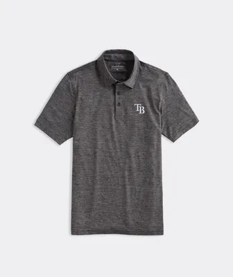 Tampa Bay Rays Destin Stripe Sankaty Polo