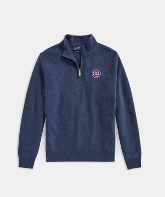 Chicago Cubs Cat Cay Cashmere Quarter-Zip