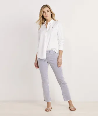 Kick Flare Railroad Stripe Jamie Jeans