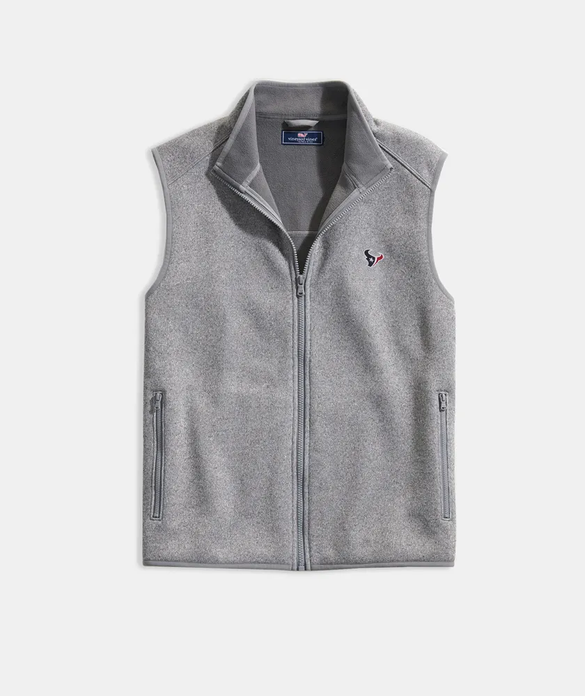Houston Texans Mountain Sweater Fleece Vest