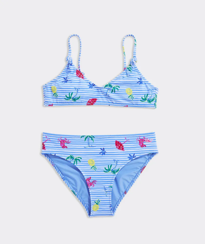 Girls' Harbor Island Icon Knot Bikini