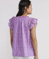 Katama Tile Ruffle Popover