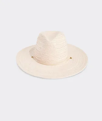 Woven Straw Fedora