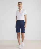 Slim Leg Pull-On Bermuda Golf Short