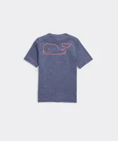 Boys' Whale Logo Harbor Performance Tee