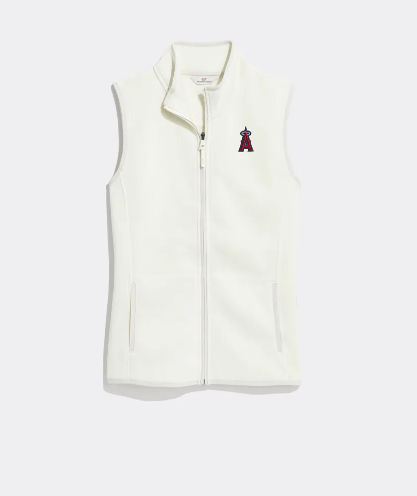 Women's Los Angeles Angels Mountain Sweater Fleece Vest