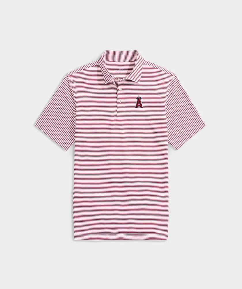 Los Angeles Angels Bradley Stripe Sankaty Polo