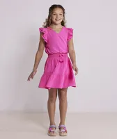 Girls' Smocked Waist Dress