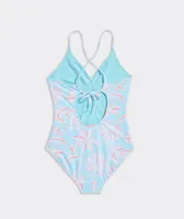 Girls' Printed Sconset One-Piece