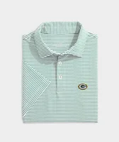 Green Bay Packers Bradley Stripe Sankaty Polo