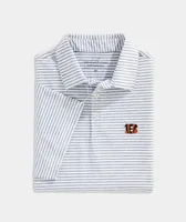 Cincinnati Bengals Winstead Stripe Sankaty Polo