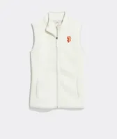 Women's San Francisco Giants Mountain Sweater Fleece Vest