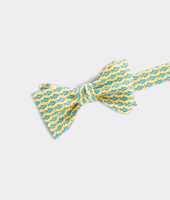 Vineyard Vines Bonefish Bow Tie (Yellow) (100% Silk)