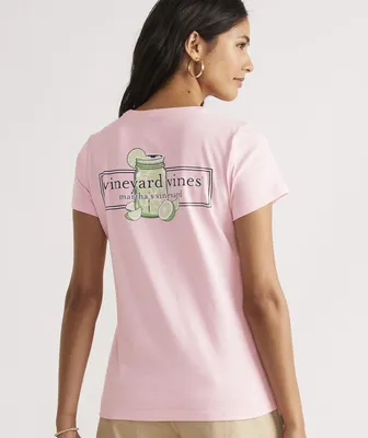 Classic Margarita Logo Box Short-Sleeve Pocket Tee