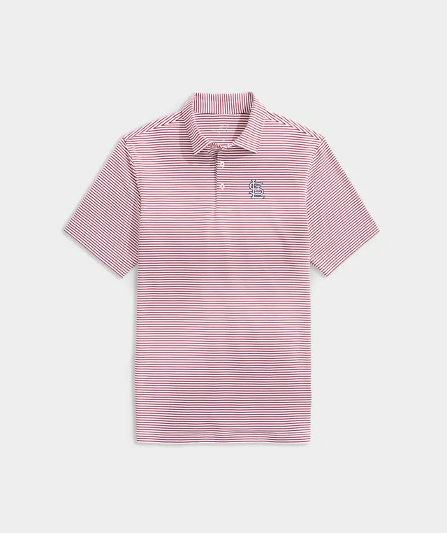 Shop Women's St. Louis Cardinals Pique Polo at vineyard vines