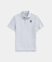 Detroit Tigers Winstead Stripe Sankaty Polo