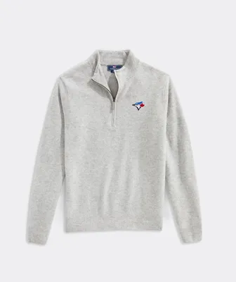 Toronto Blue Jays Cat Cay Cashmere Quarter-Zip