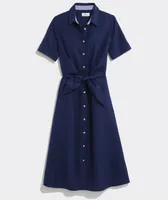 Westerly Tie-Front Linen Dress