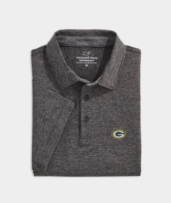 Green Bay Packers Destin Stripe Sankaty Polo