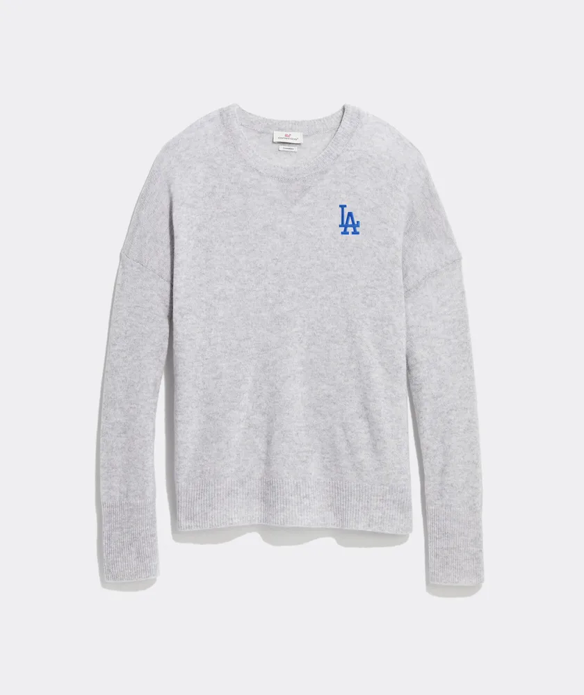 Women's Los Angeles Dodgers Cashmere Crewneck