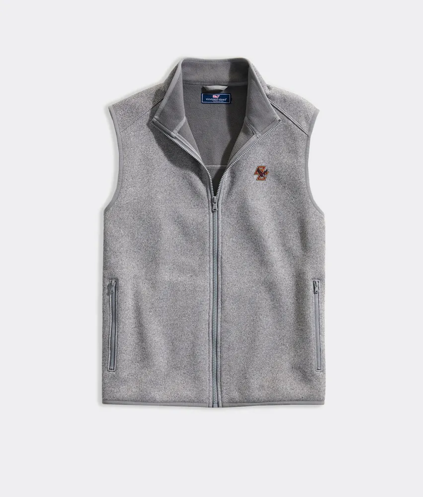 Boston College Mountain Sweater Fleece Vest