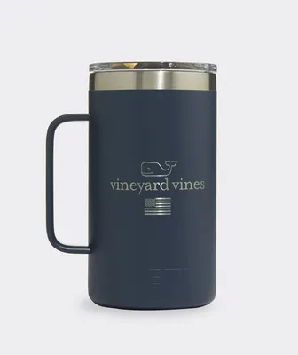 vineyard vines Flag Yeti Rambler 24 oz Mug