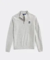 Detroit Tigers Cat Cay Cashmere Quarter-Zip