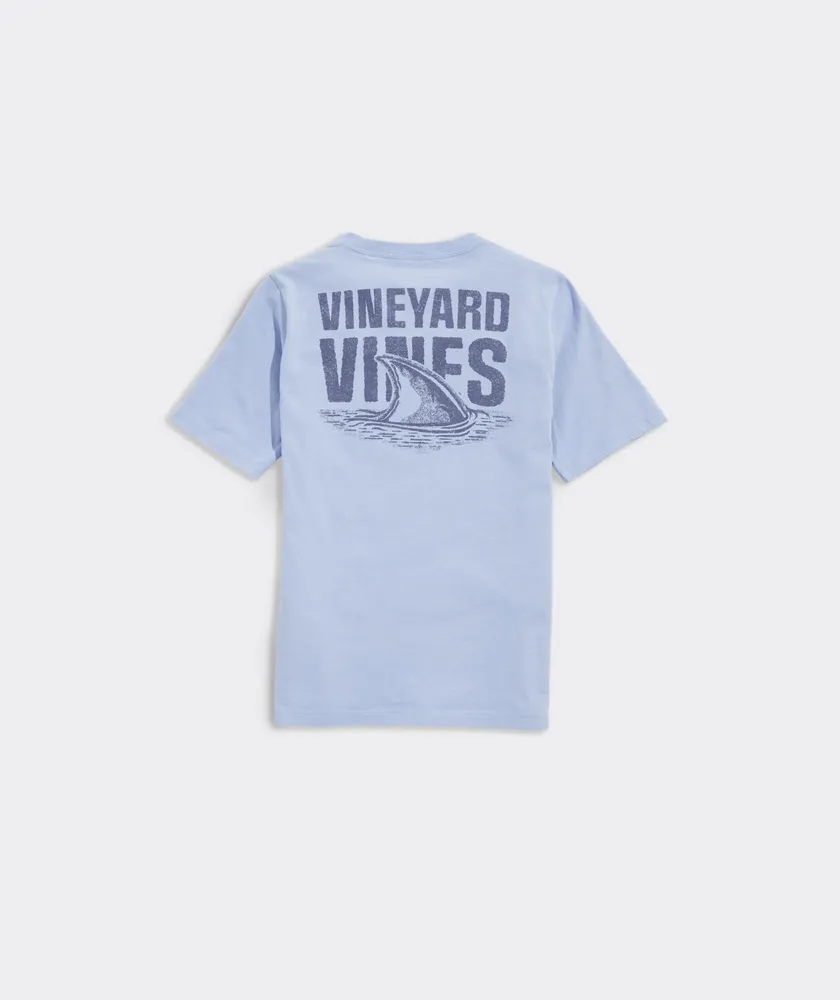 Vineyard Vines 100% Cotton Lacrosse Tee Shirt (Men's Small) Blue